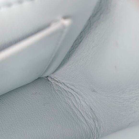 Chanel 25S Mini Classic Flap Mixed Fibers Blue Tweed Crossbody - Picture 13 of 15